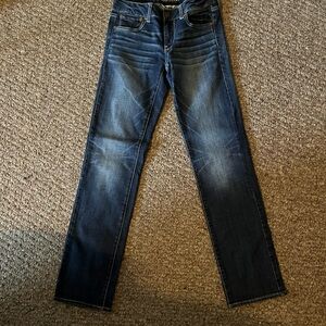 American Eagle Outfitters Dark Wash Straight Jeans